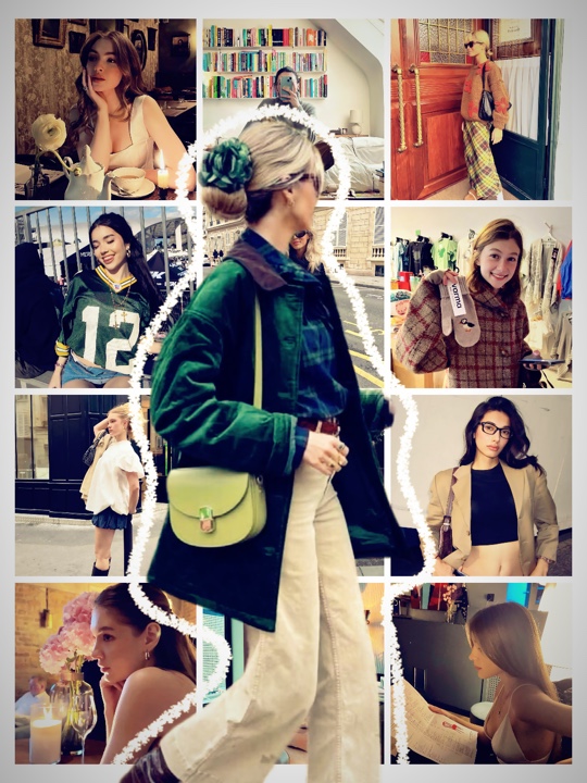 Collage retro