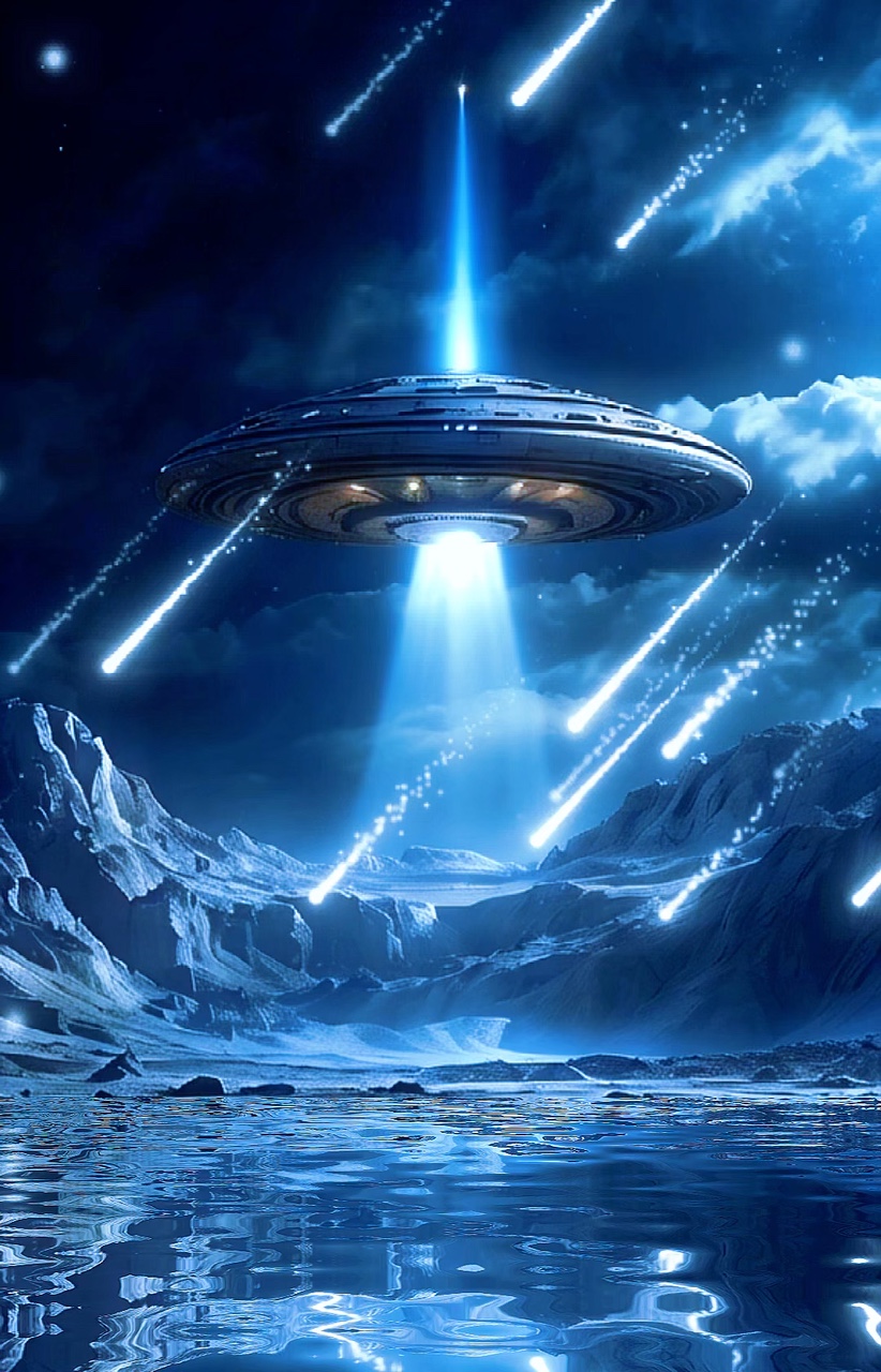 Wallpaper Hidup UFO 