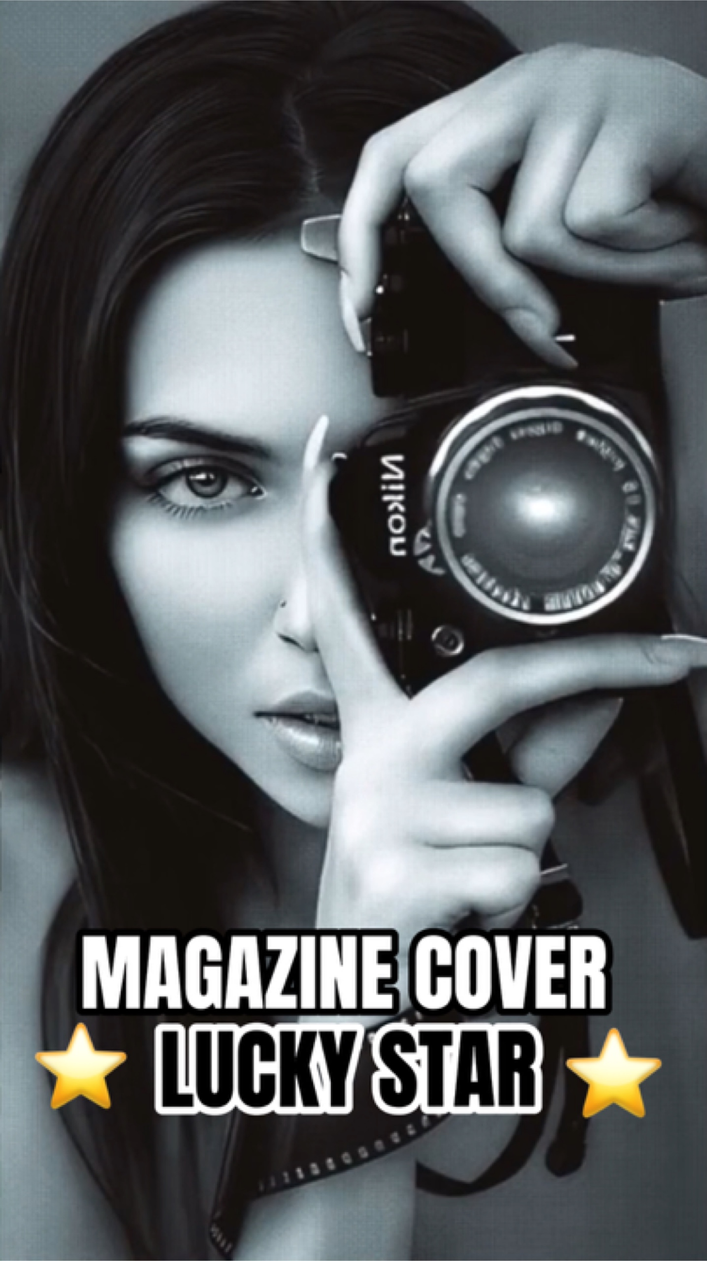 Sesión de portada de revista