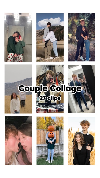 Collage de pareja