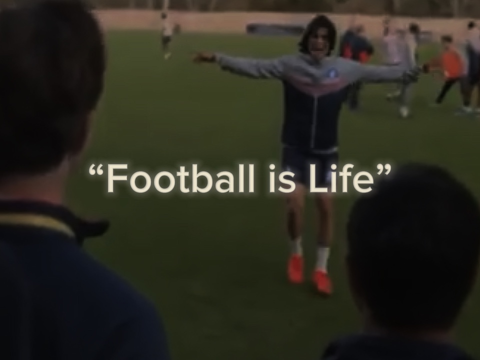 "El fútbol es vida⚽️"