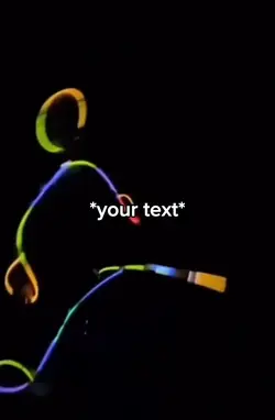 Glow sticks meme