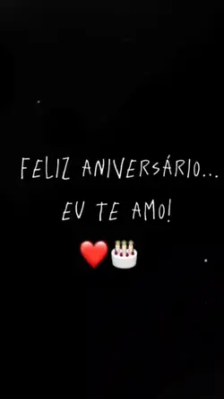 FELIZ ANIVERSÁRIO