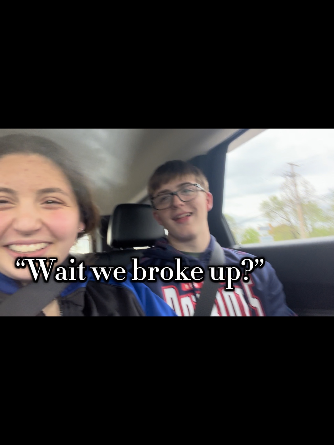 Wait we broke up 