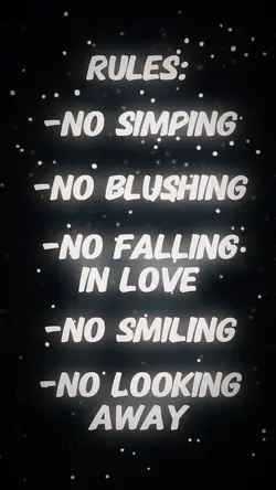 No Simping…🥰