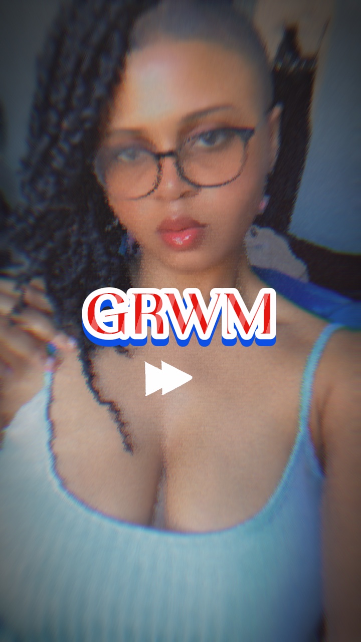 GRWM🩵📸