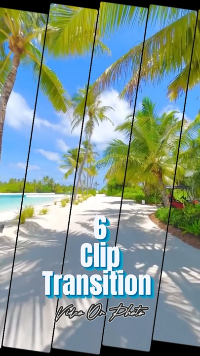 Vlog de viagem de 6 clipes 