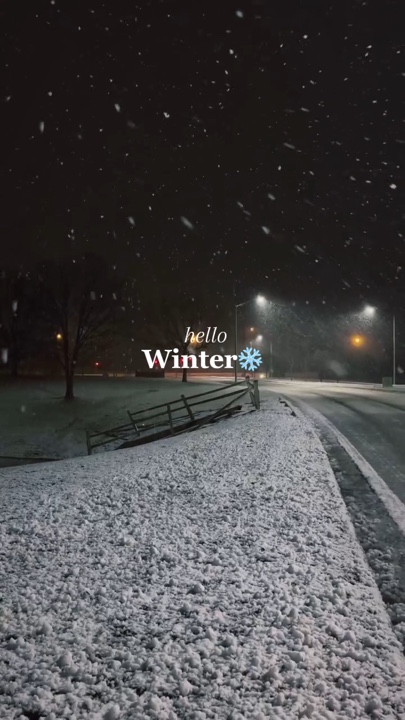 Deja que nieve