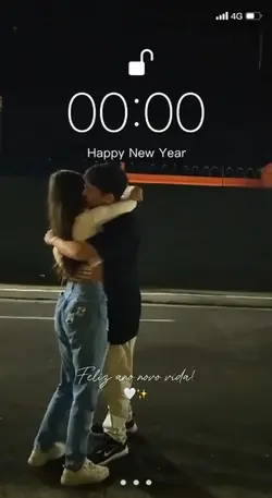 Feliz ano novo amor