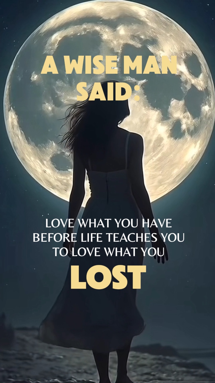 A wise man said 