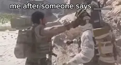 me after ___ meme