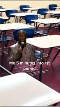 Me five mintuets in