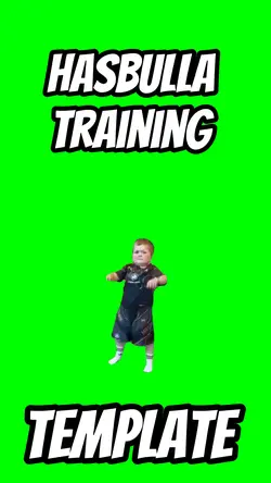 Hasbulla training 