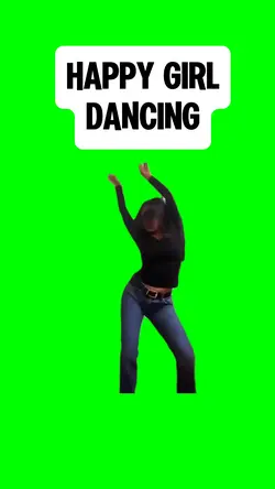 HAPPY GIRL DANCING