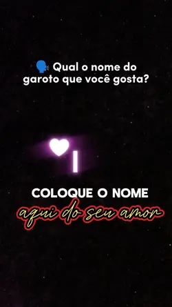 Nome do seu amor