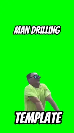 Man drilling