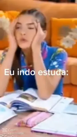 eu indo estudar: 