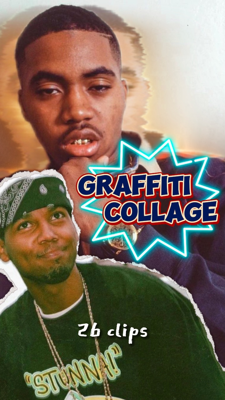 graffiti collage