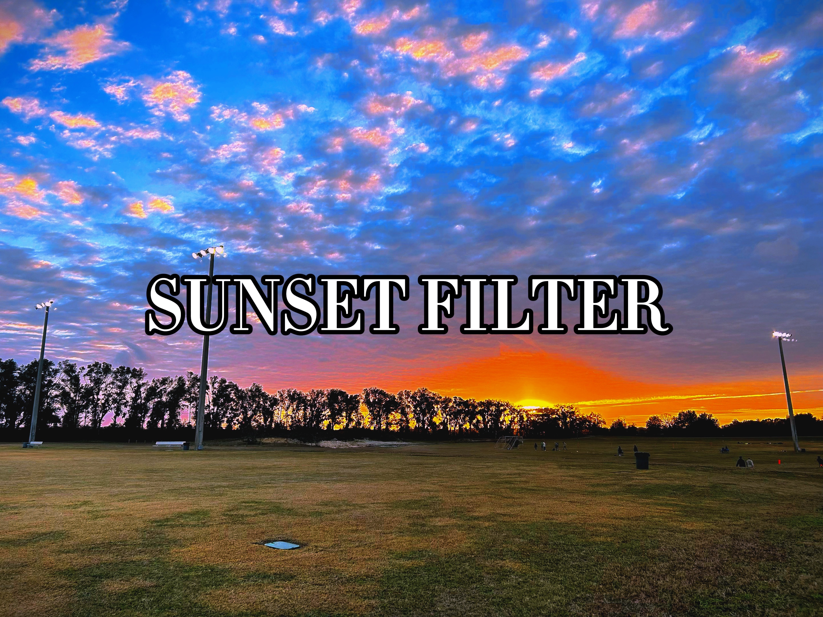 gün batımı filtresi 🌅