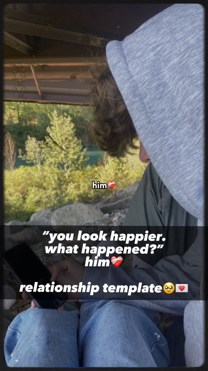 Te ves más feliz❤️‍🩹