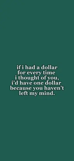 in my mind.