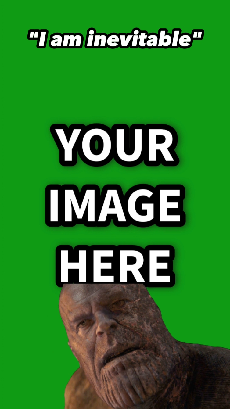 Plantilla de Thanos