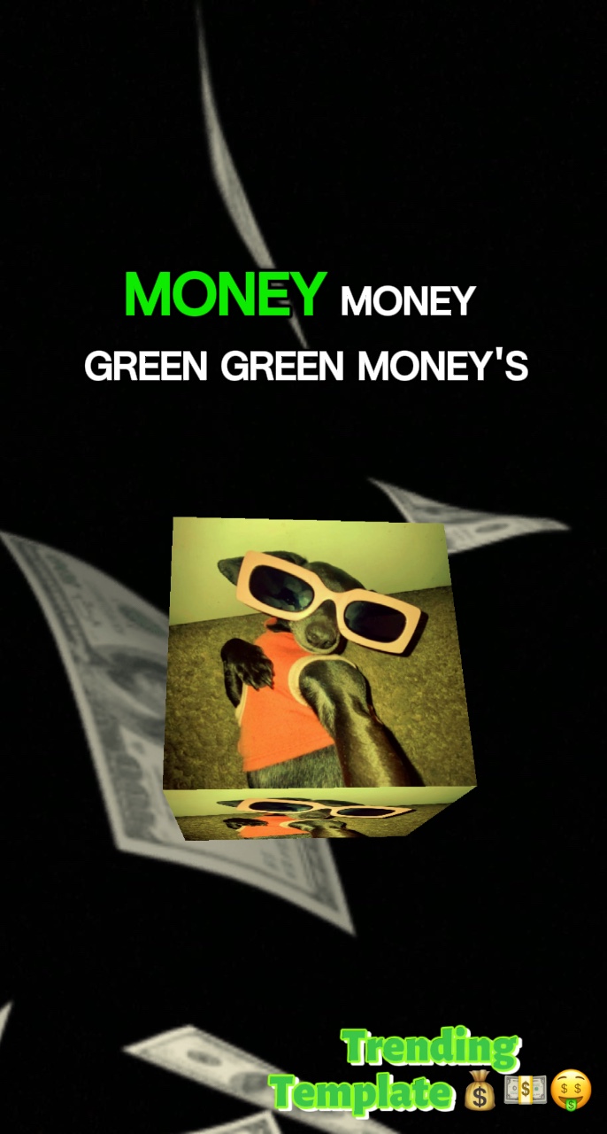 Dinero dinero verde 