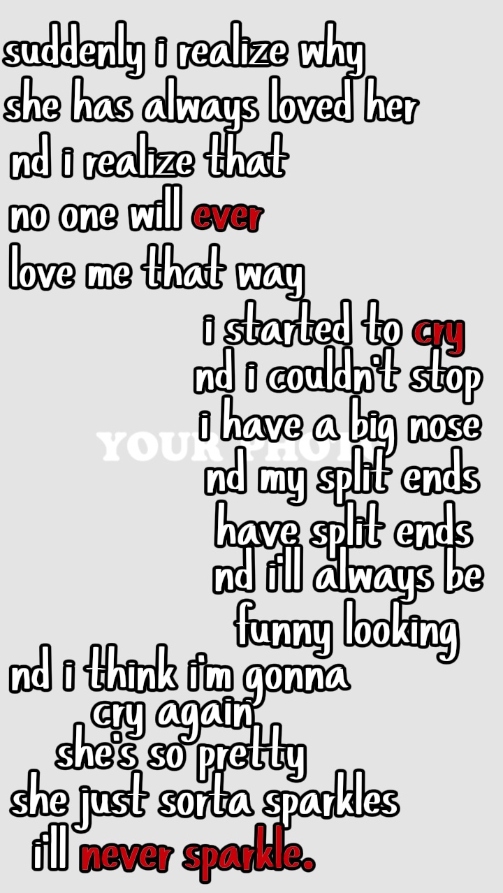 i’ll never sparkle