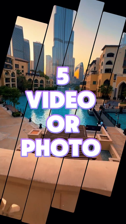 5 video or photo 