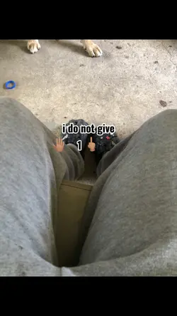 i do not give..