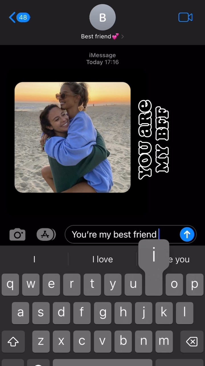 You are my bff
