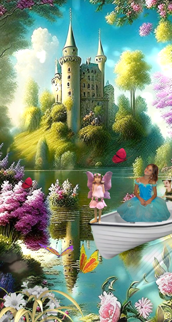 Relaxed princess