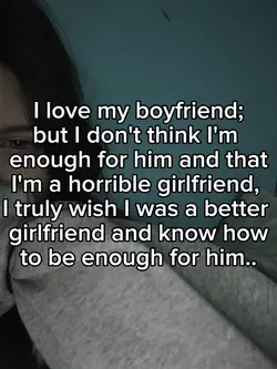 I love him..