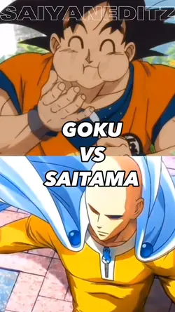 goku vs saitama