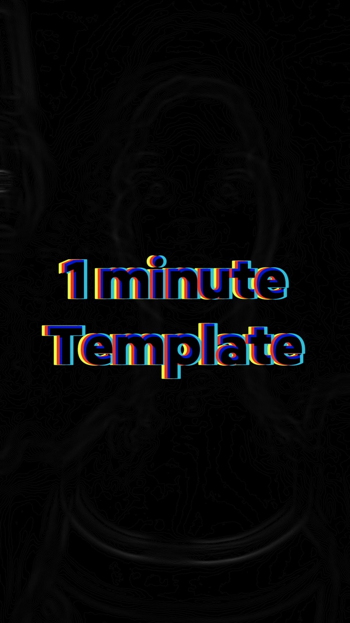 1 minute template