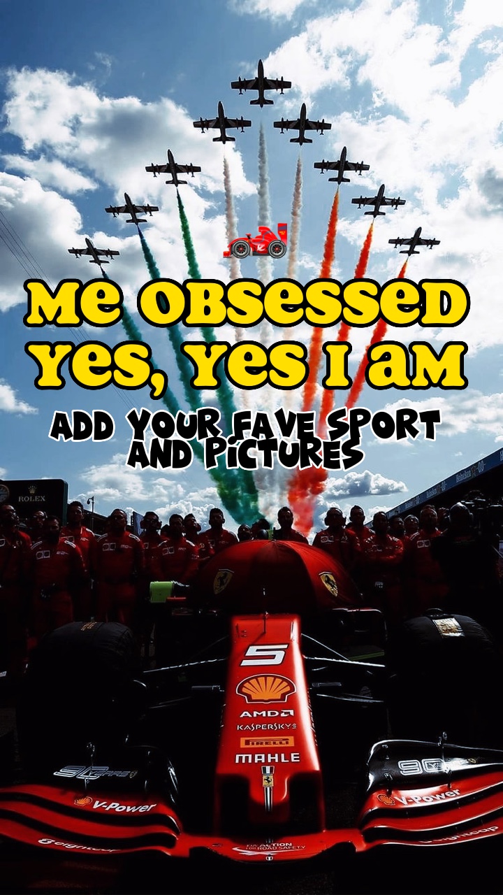 moi obsédé? Oui 🏎️