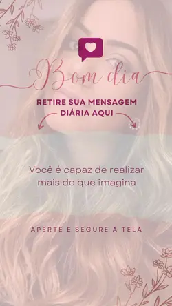 mensagem do dia 
