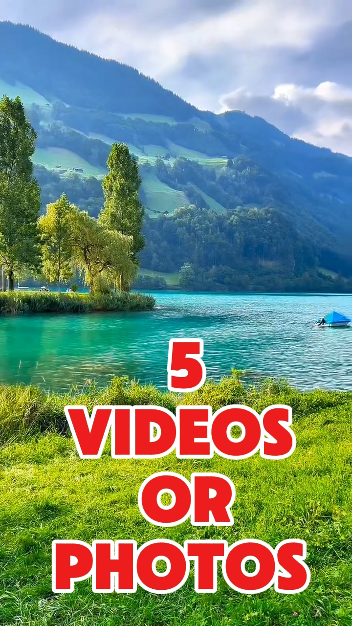 5 vídeos ou fotos 