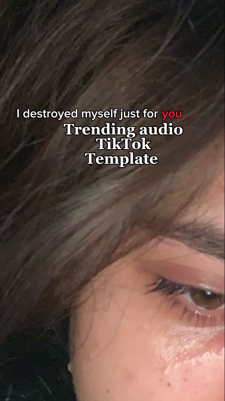 Je me suis détruit 