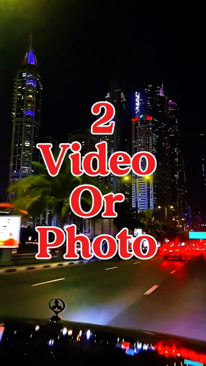 2 video o foto 