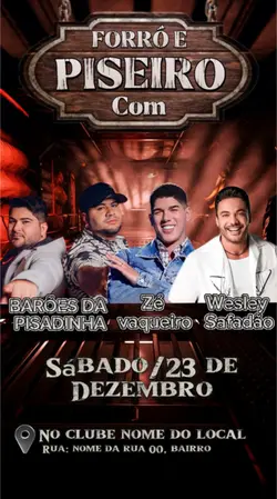Show divulgação 
