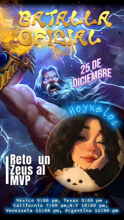 Zeus batalla oficial
