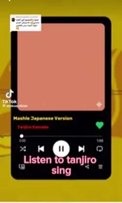 Tanjiro singingβ€οΈ
