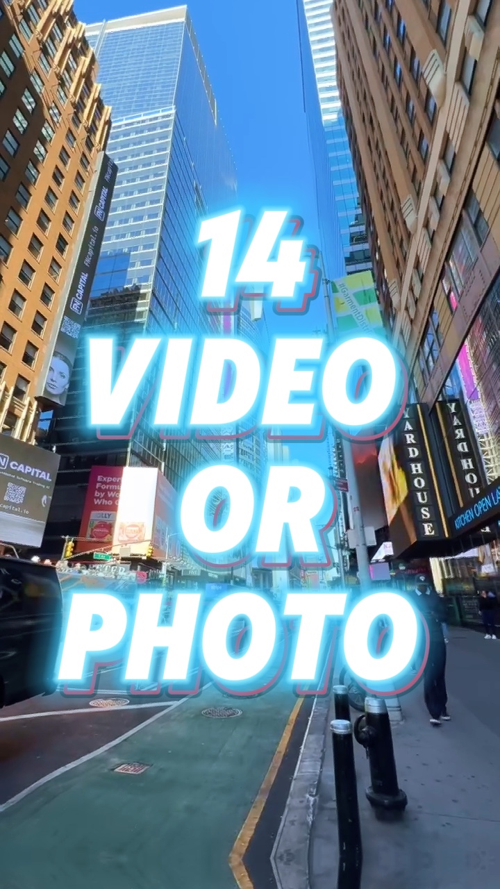 14 video atau foto 