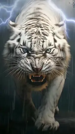 Fierce tiger