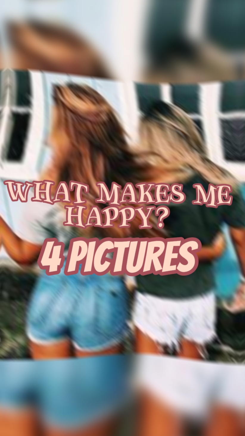 ¿Qué te hace feliz?