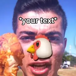 Eating chicken meme