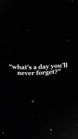 iโll never forgetโฆ