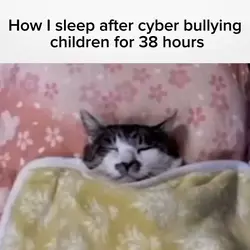 Sleeping peacefully