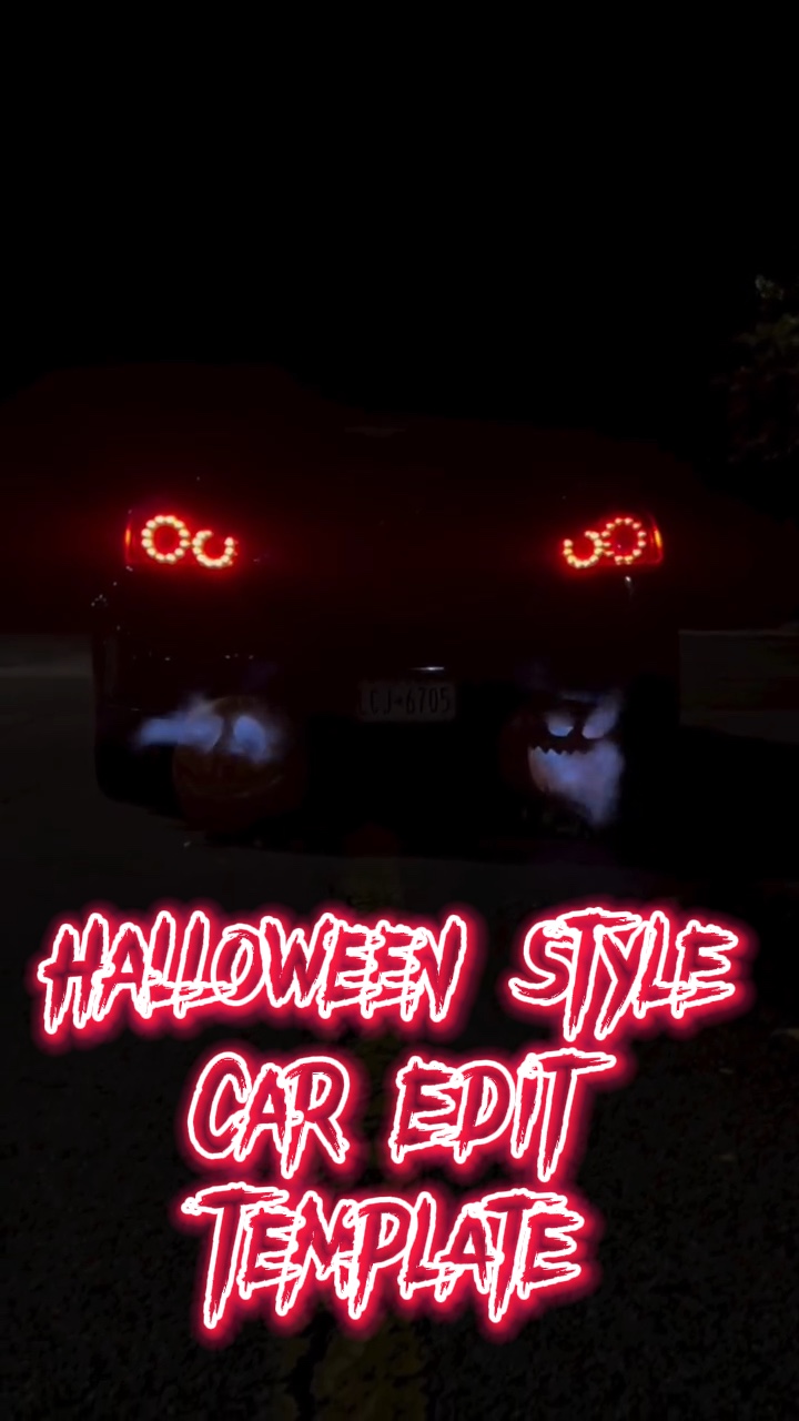 Halloween car edit🎃